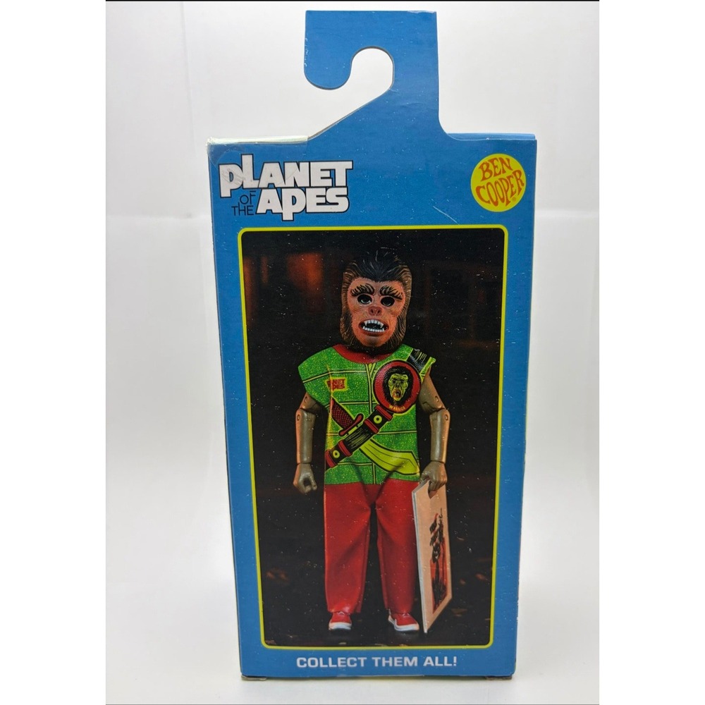 NECA Planet of the Apes Warrior Figure Ben Cooper Style Costume Mask 5.5 inch